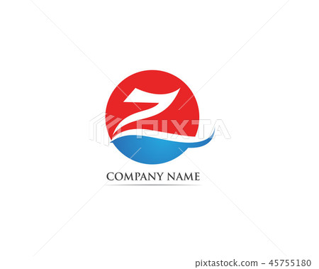 Z logo vector templates 45755180