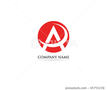 A Logo Business Template Vector icon 45755238