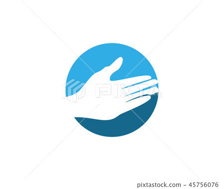 Hand Care Logo Template vector icon  45756076