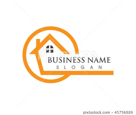 home buildings logo and symbols icons 45756889