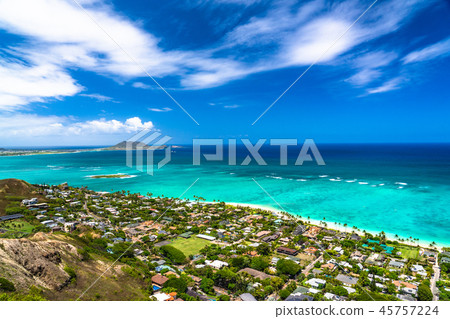 “夏威夷”Lanikai藥盒視圖·凱魯瓦 “夏威夷”Lanikai藥盒視圖·凱魯瓦 45757224