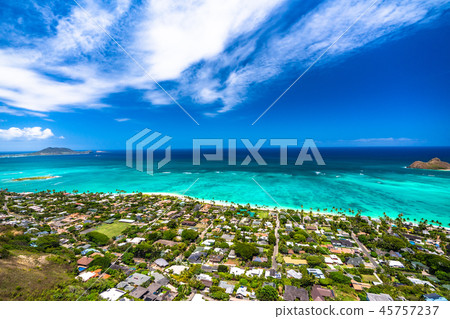 “夏威夷”Lanikai藥盒視圖·凱魯瓦 45757237