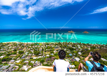 “夏威夷”Lanikai藥盒視圖·凱魯瓦 45757238