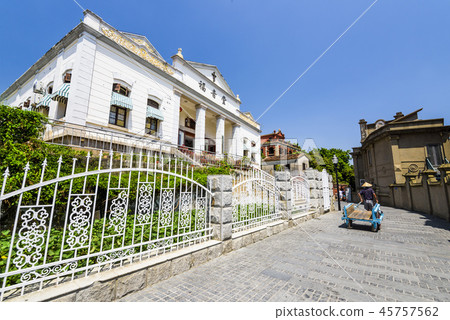 street view of Xiamen Gulangyu island street view of Xiamen Gulangyu island 45757562