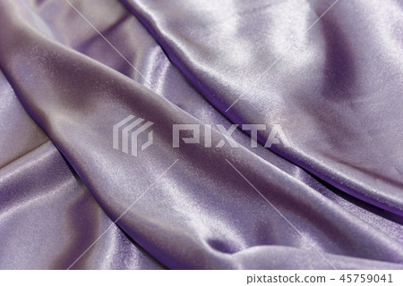 Beautiful smooth elegant wavy violet purple satin 45759041