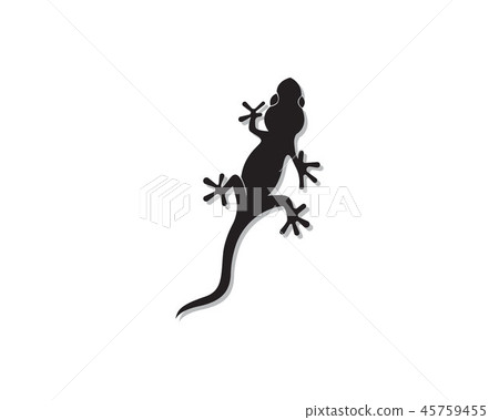 Lizard Chameleon Gecko Silhouette Lizard Chameleon Gecko Silhouette 45759455