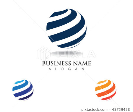 Global technology logos communication Global technology logos communication 45759458