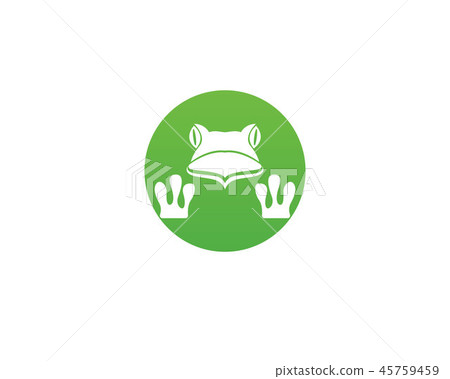 green frog symbols logo template green frog symbols logo template 45759459
