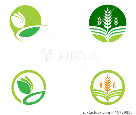Agriculture business logo template Agriculture business logo template 45759893