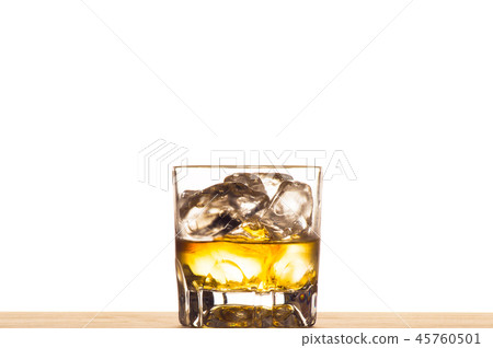 Whiskey lock white background Whiskey lock white background 45760501