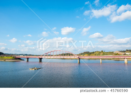 Takataki Lake and Kamobashi (Ichihara City, Chiba Prefecture) *Photo taken in November 2018 45760590