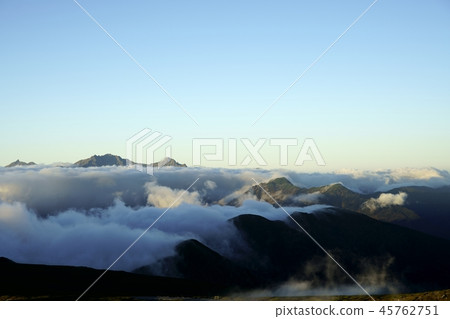 從秋天的Norikura Demon-dake看（位置：Norikura，Demon-dake） 45762751