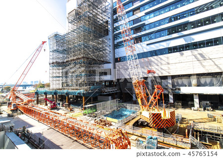 公寓/建築施工現場 公寓/建築施工現場 45765154