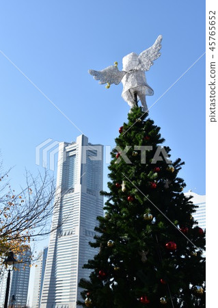 Yokohama Minato Mirai Christmas scenery 45765652