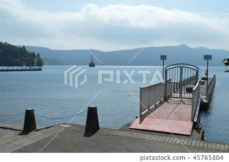 Hakone, Ashinoko boat landing site 45765804