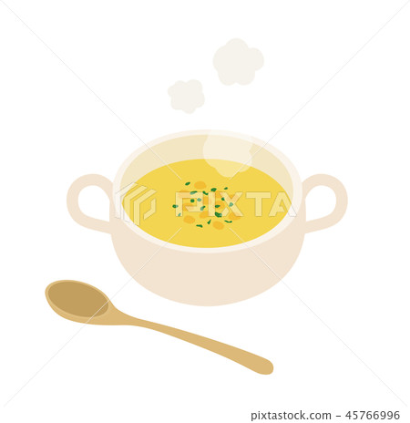 Warm corn potage 45766996