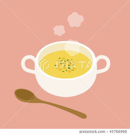 Warm corn potage 45766998