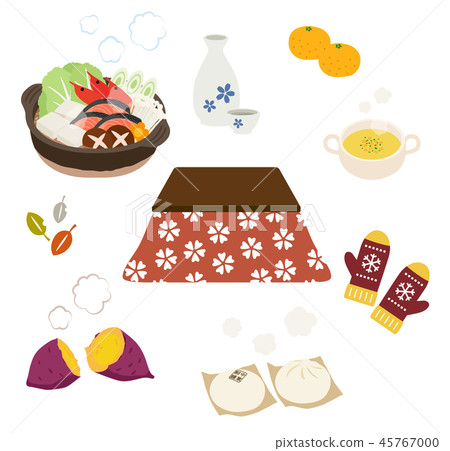 Kotatsu and winter warm food Kotatsu and winter warm food 45767000