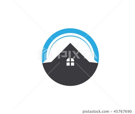 home buildings logo and symbols icons template 45767690