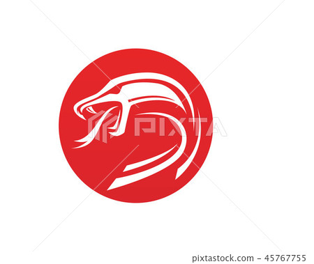viper snake logo design element. viper snake logo design element. 45767755