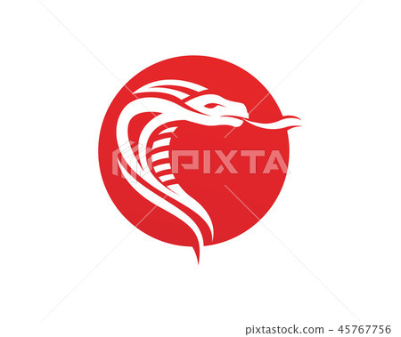 viper snake logo design element. viper snake logo design element. 45767756