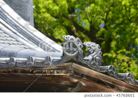 屋頂瓦片（Sesshu Temple / Kochi Mayor Beach，Kochi Prefecture） 45768601