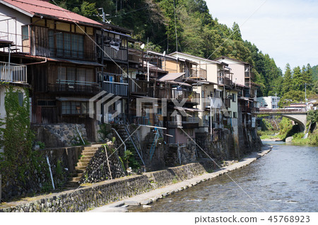Gujo Hachiman, view of Yoshida River 45768923