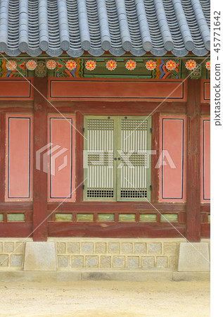 Gyeongbok Palace, Seoul, Korean Republic Gyeongbok Palace, Seoul, Korean Republic 45771642