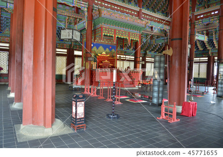 Gyeongbok Palace, Seoul, Korean Republic Gyeongbok Palace, Seoul, Korean Republic 45771655