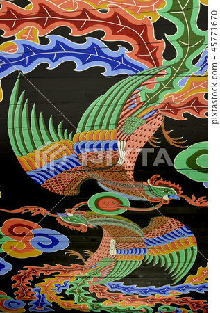 Gyeongbok Palace, Seoul, Korean Republic Gyeongbok Palace, Seoul, Korean Republic 45771670