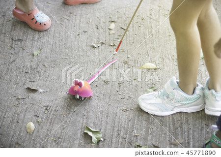 Children and toys. Children and toys. 45771890