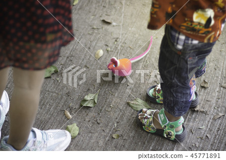 Children and toys. 45771891