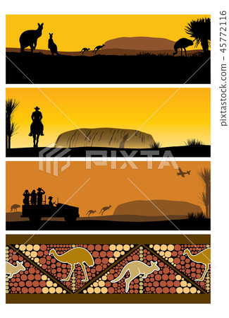 Grunge style, Landscape in Australia 45772116