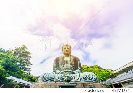 Great Buddha in kotokuin, kamakura, Japan Great Buddha in kotokuin, kamakura, Japan 45773255