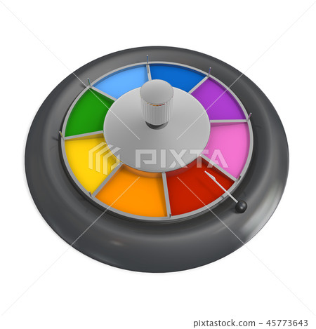 輪盤賭/ 3D渲染 45773643