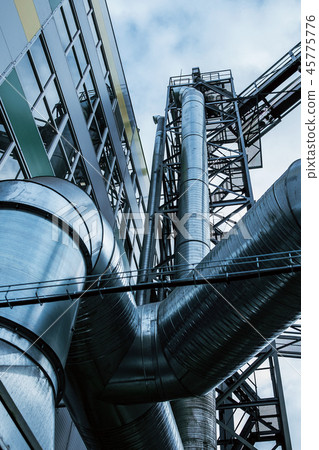 industrial, ventilation, outdoor, modern, fan, duct, metallic 45775776