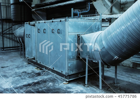 air handling unit, industrial ventilation, air conditioner, commercial, insulation, pipeline 45775786