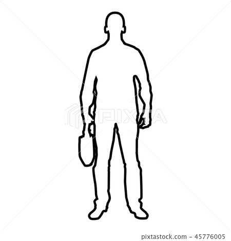 Businessman with briefcase Man with a business 45776005