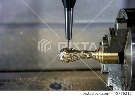 The 4-axis CNC milling machine . The 4-axis CNC milling machine . 45776215
