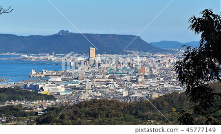 Takamatsu city from Goshikidai 45777149