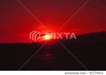 起飛到夕陽 起飛到夕陽 45778041