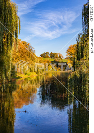Autumn Moczydlo Park In Warsaw Autumn Moczydlo Park In Warsaw 45778194
