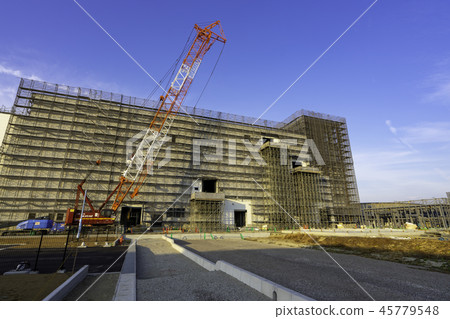 工廠正在建設中 工廠正在建設中 45779548