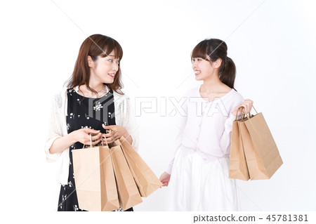 購物的女人 45781381