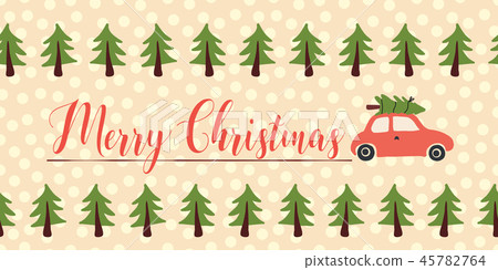 Merry Christmas greetings vector banner seamless. Merry Christmas greetings vector banner seamless. 45782764