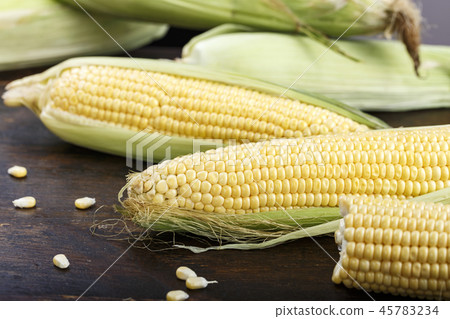 corn lies on the table corn lies on the table 45783234