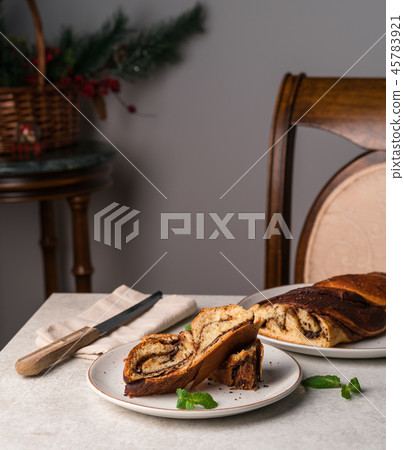 breakfast, chocolate bread, homemade breakfast, chocolate bread, homemade 45783921