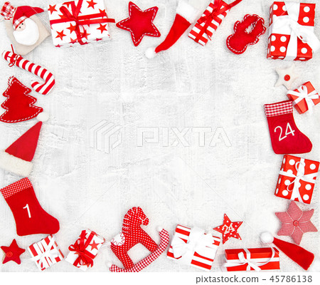 Christmas decoration ornaments gift boxes 45786138