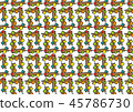 abstract funy trunk pattern 45786730