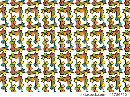 abstract funy trunk pattern abstract funy trunk pattern 45786730